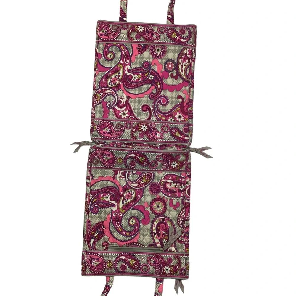 Vera Bradley Laptop Computer Carry Bag Zippered Pink